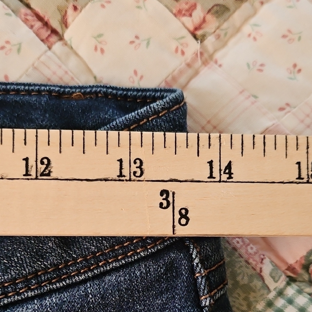 1822 'Butter' Denim  Dark Wash Skinny Jeggings - Size 28 - Picture 6 of 8